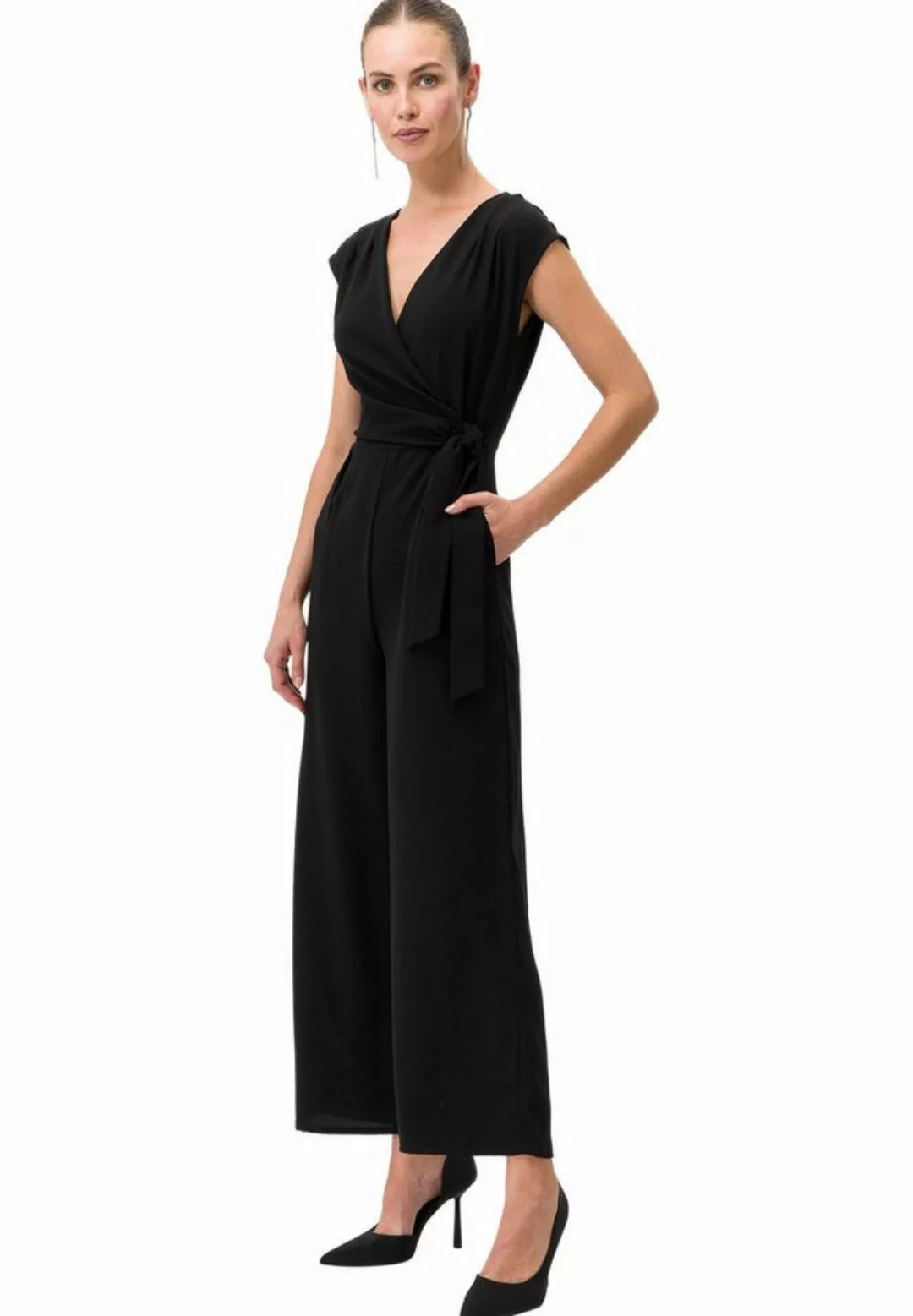 Zero Overall zero Jumpsuit mit Wickeloptik (1-tlg) Gürtel günstig online kaufen