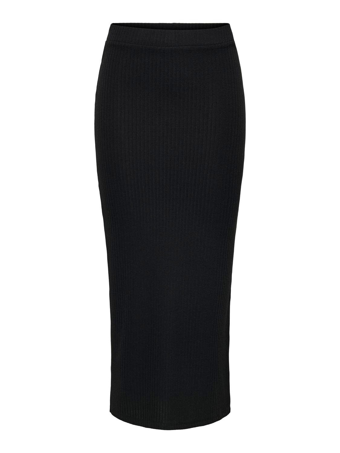 ONLY Sommerrock Geripptes Strickdesign, elegante Midi-Länge günstig online kaufen