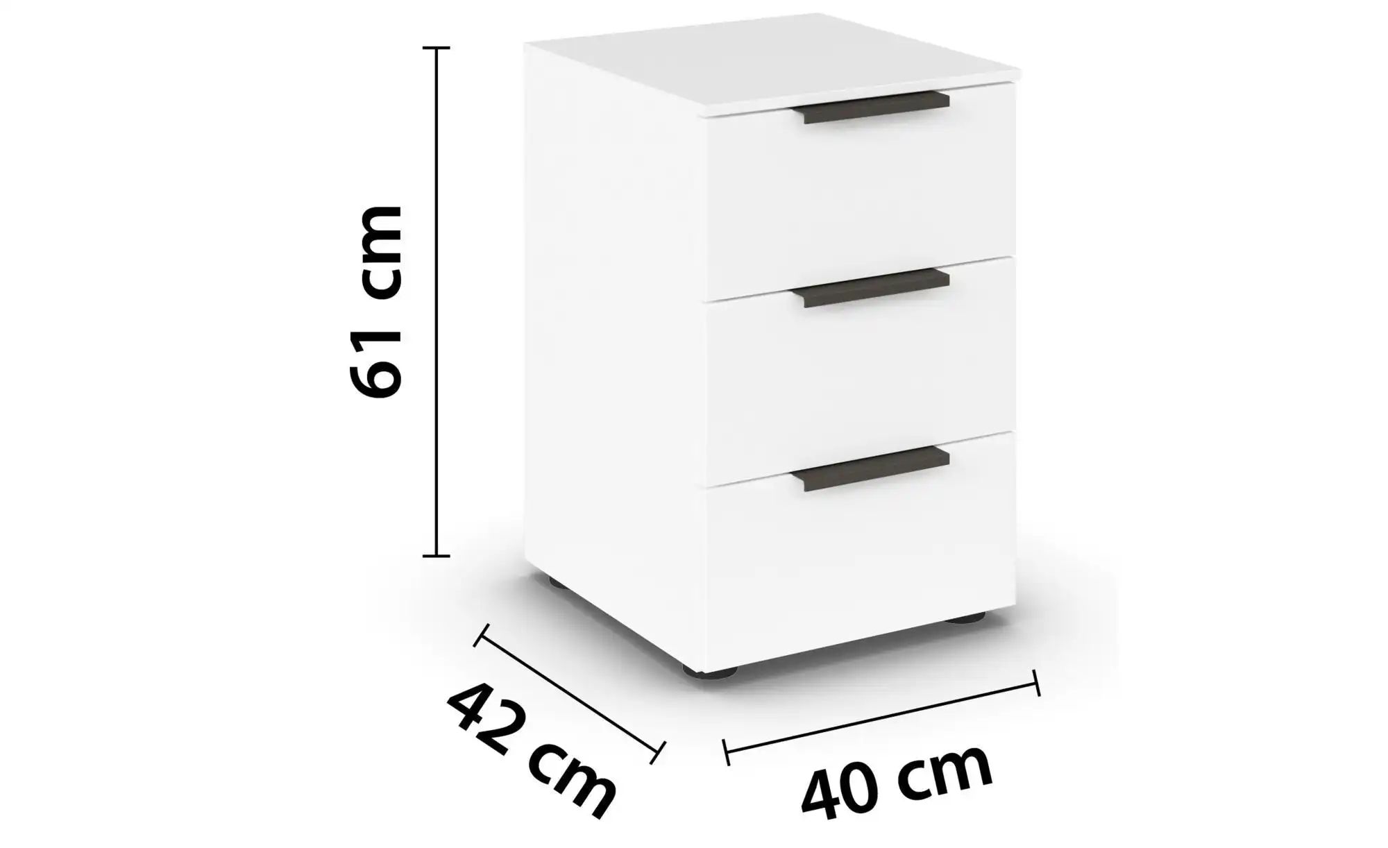 rauch Nachtkommode "Nachttisch Nachtschrank Nachtkonsole FLIPP", (Breite 40 günstig online kaufen