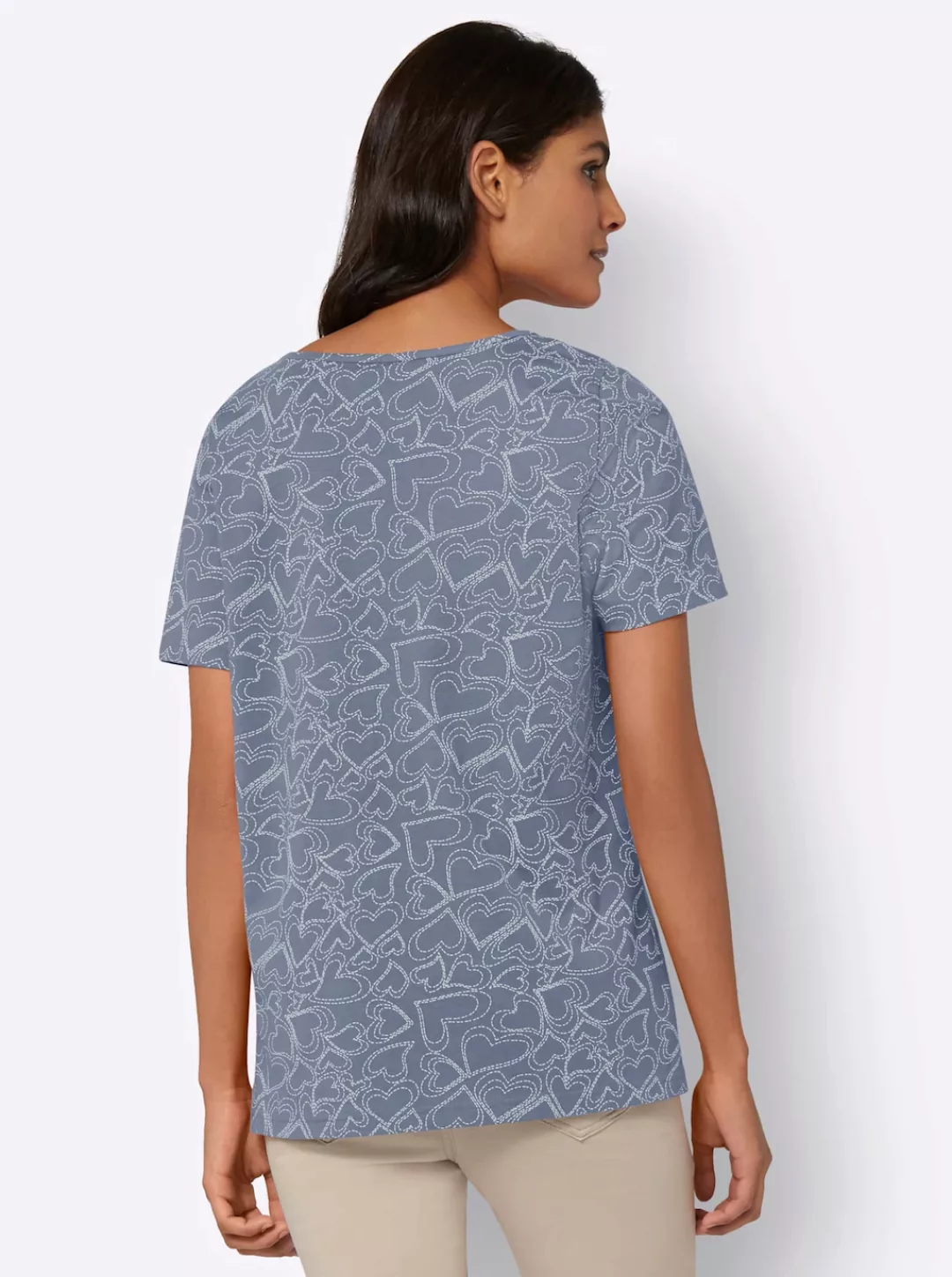 Classic Basics T-Shirt "Druck-Shirt" günstig online kaufen