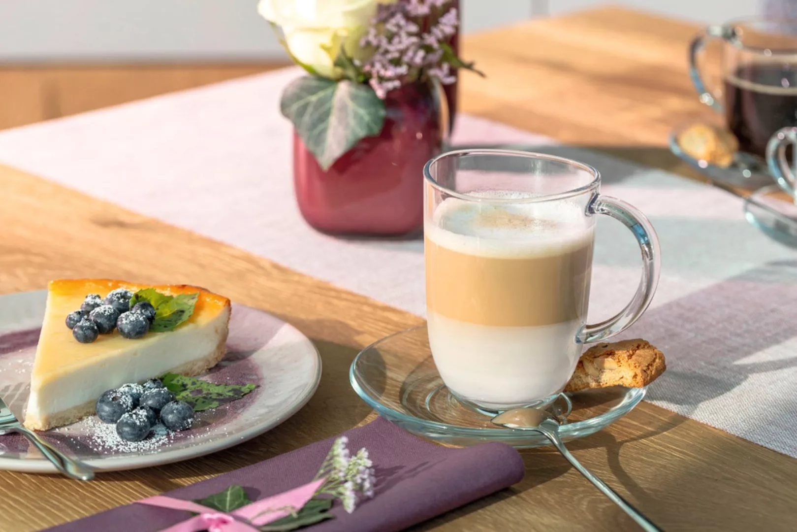 LEONARDO NAPOLI Latte Macchiatotassen mit Untertasse 6er Set 380 ml Tassen günstig online kaufen