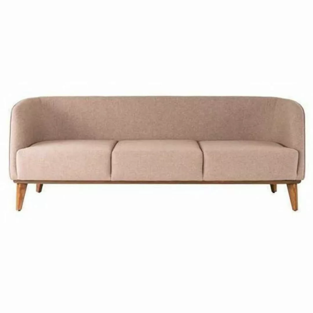 JVmoebel 2-Sitzer Beiges Sofa Stilvoller 2-Sitzer Moderne Wohnzimmer Couch günstig online kaufen