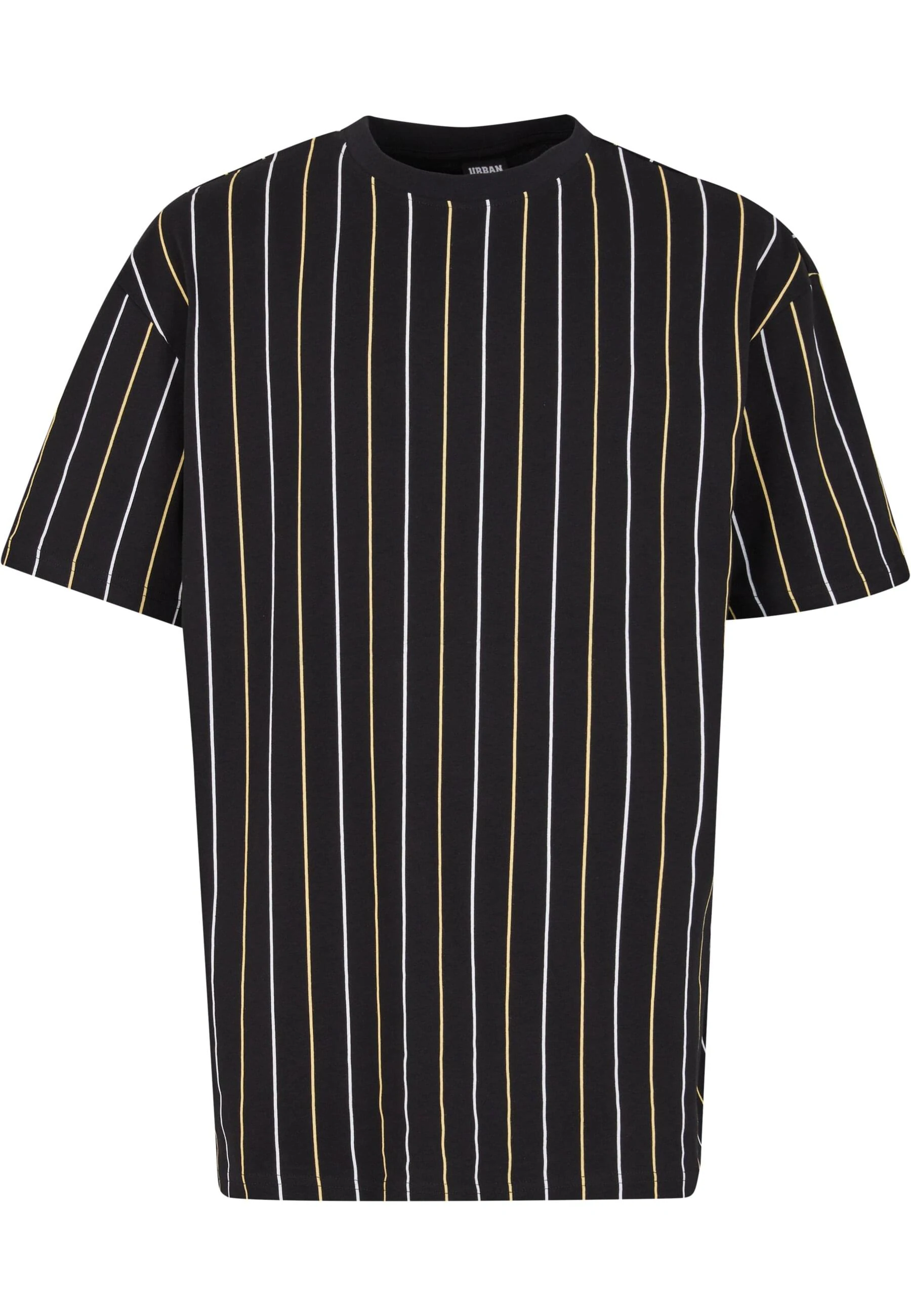 URBAN CLASSICS T-Shirt "Urban Classics Printed Pinstripe Tee", (1 tlg.) günstig online kaufen