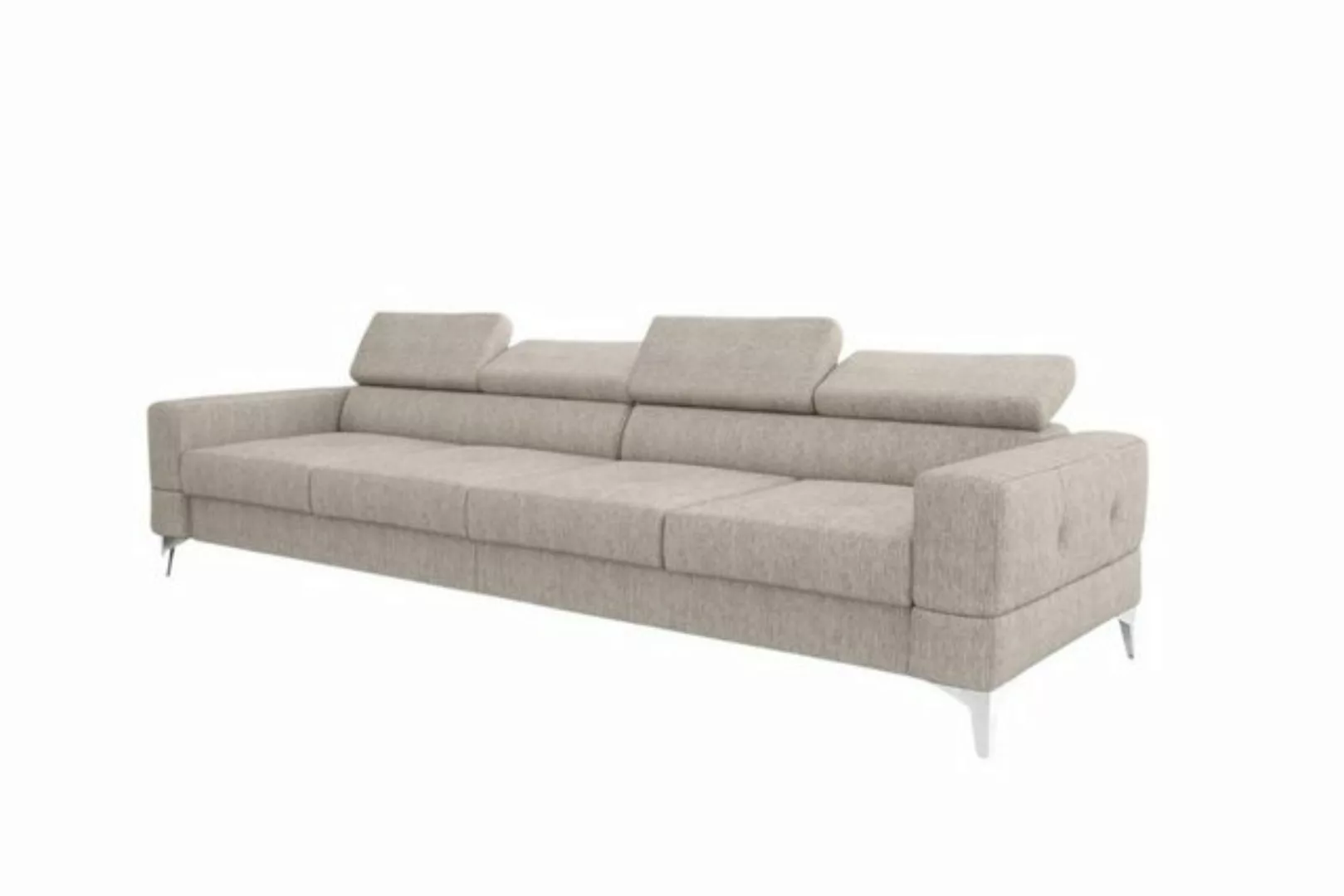 Xlmoebel Sofa Großes neues Design-Sofa für 4 Personen im Wohnzimmer mit Pol günstig online kaufen