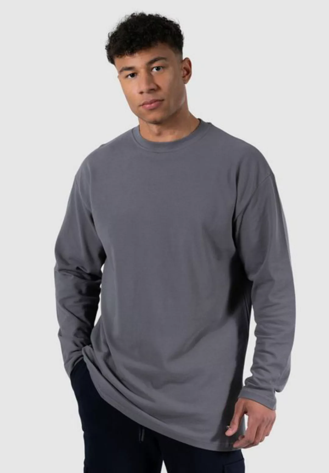 Smilodox Longsleeve Ethen 100% Baumwolle günstig online kaufen