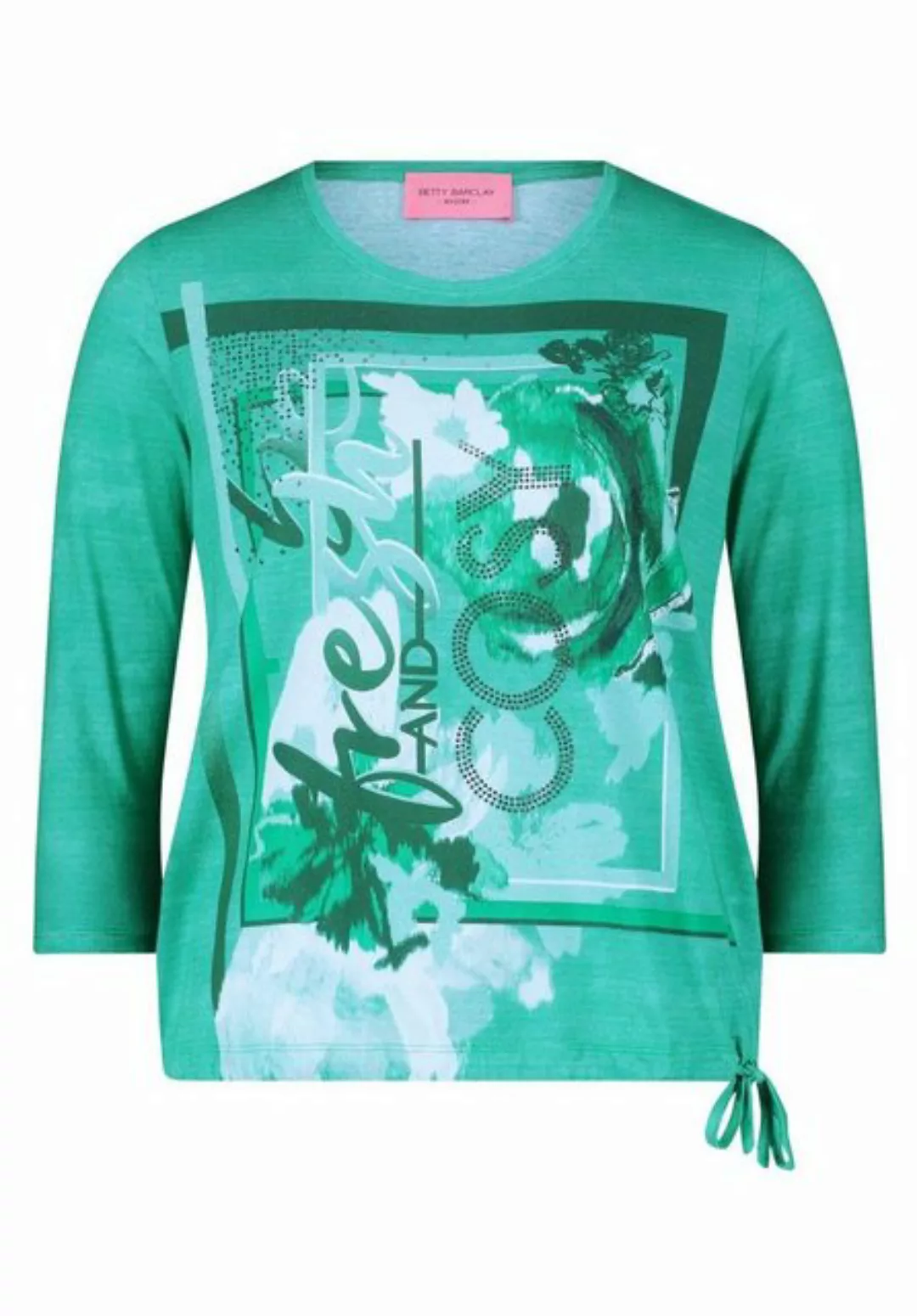 Betty Barclay T-Shirt Shirt Kurz 3/4 Arm, Green/Petrol günstig online kaufen