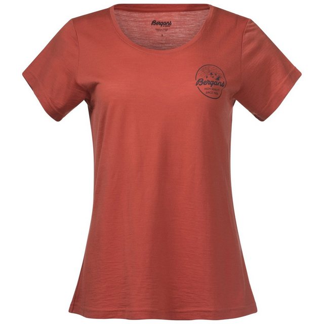 Bergans Kurzarmshirt Bergans Graphic Wool W Tee Damen Kurzarm-Shirt günstig online kaufen