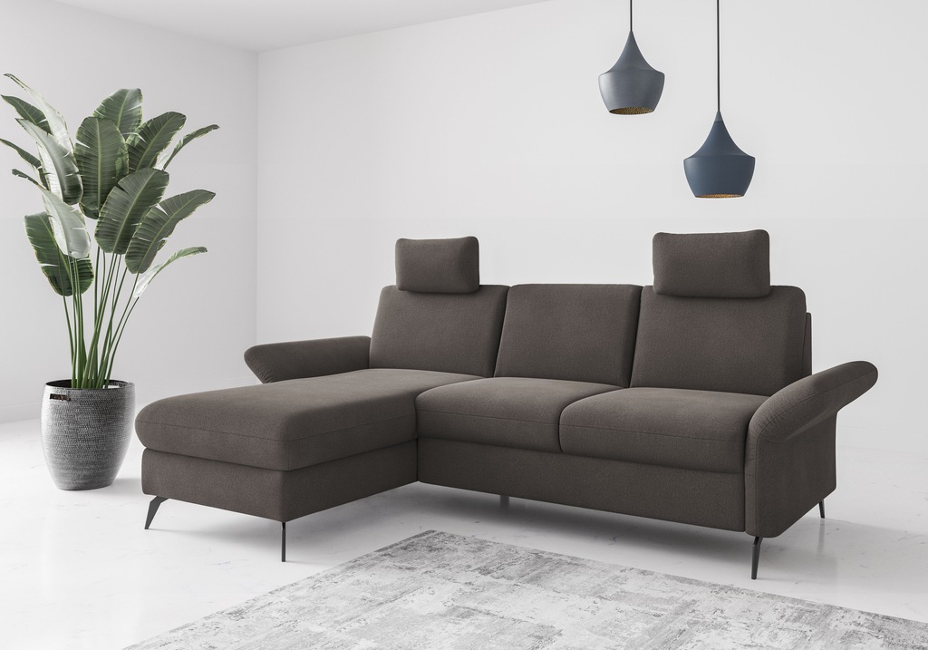 Home affaire Ecksofa "Rochelle", wahlweise mit Bettfunktion, Bettkasten und günstig online kaufen