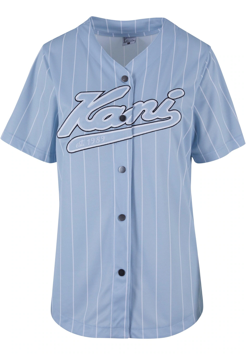 Karl Kani Langarmhemd "Karl Kani Damen KW233-035-2 KK Varsity Pinstripe Bas günstig online kaufen