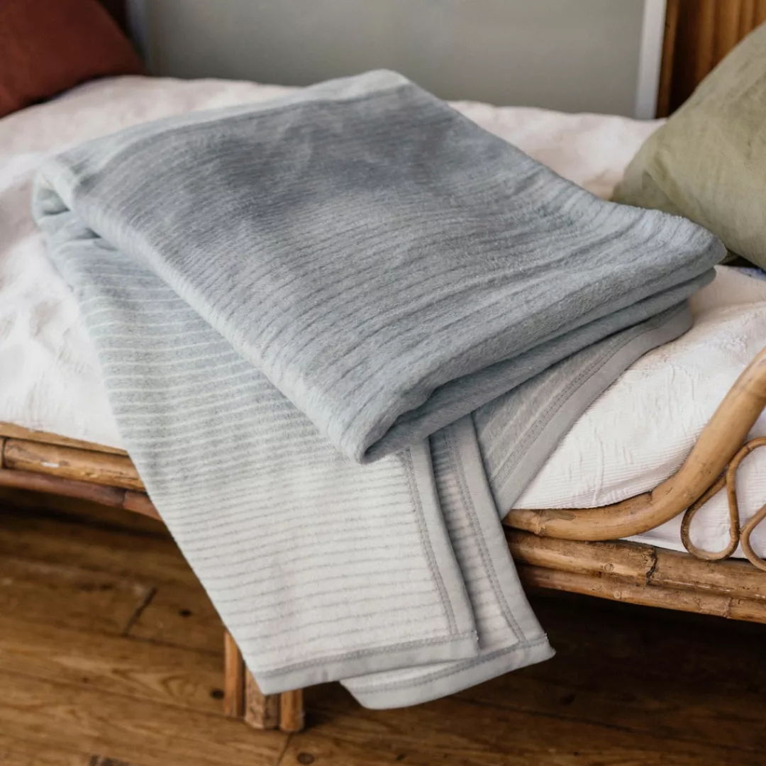 IBENA Wohndecke »Sorrento Jacquard«, sanfter Farbverlauf, Kuscheldecke günstig online kaufen