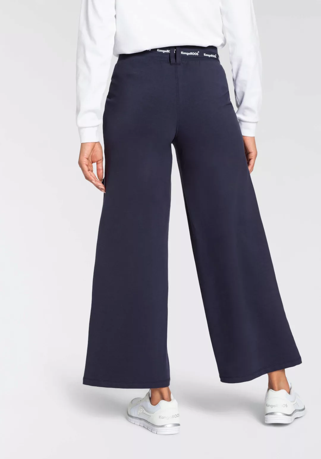 KangaROOS 3/4-Sweathose, mit weitem Bein in Culotte Form - NEUE-KOLLEKTION günstig online kaufen