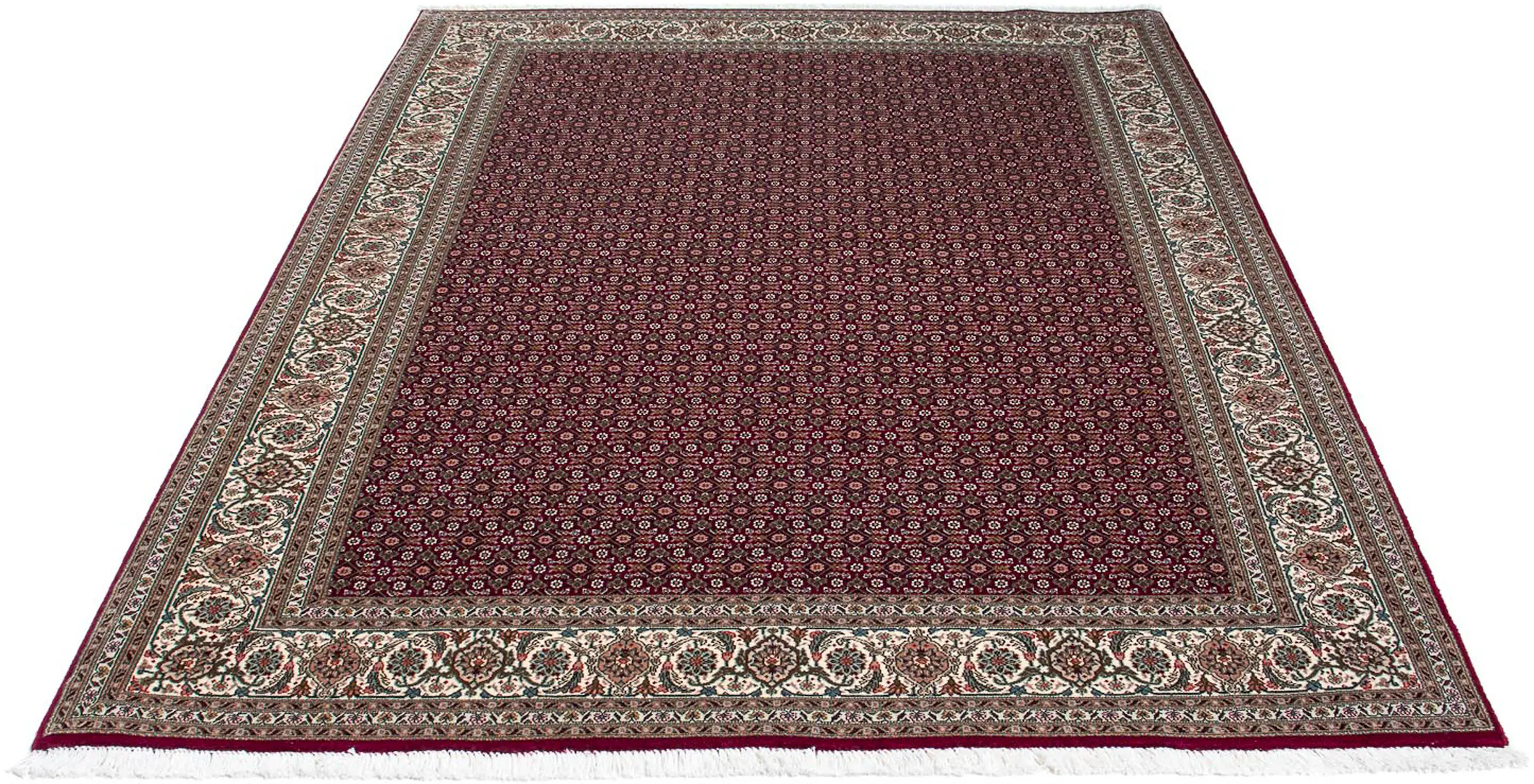 morgenland Orientteppich »Perser - Täbriz - 202 x 151 cm - dunkelrot«, rech günstig online kaufen