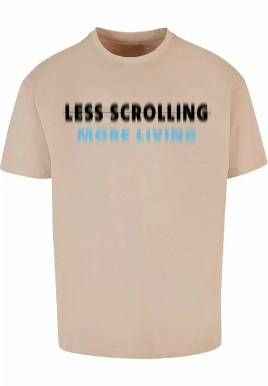 2Y Studios T-Shirt 2Y Studios Herren Less Scrolling Oversize Tee (1-tlg) günstig online kaufen