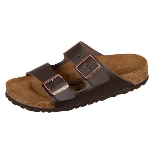 Birkenstock Arizona Braun Naturleder Schuhe EU 42 Black günstig online kaufen