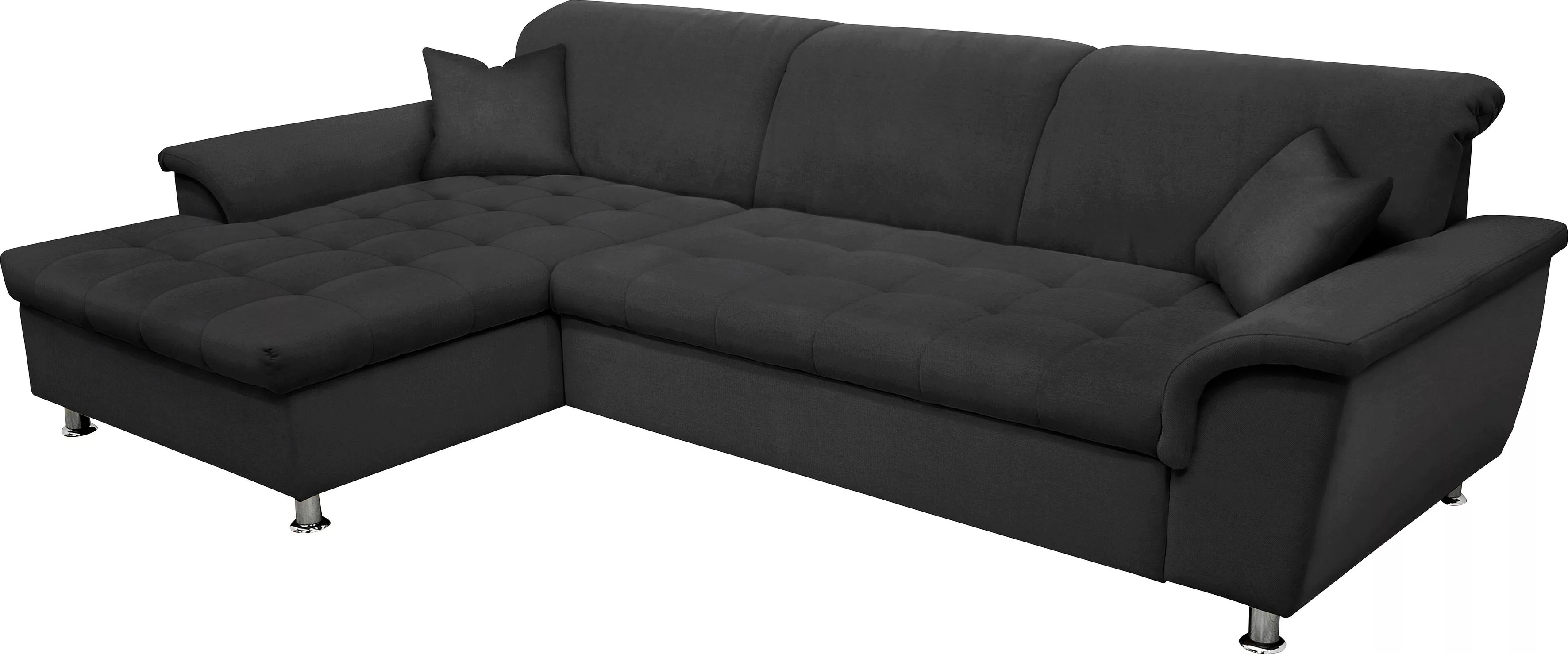 DOMO collection Ecksofa "Franzi B/T: 278/162 cm, L-Form, belastbar bis 140k günstig online kaufen