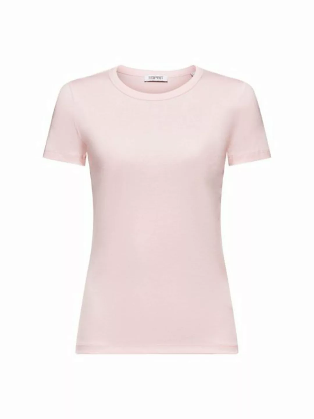 Esprit T-Shirt Kurzärmliges Baumwoll-T-Shirt (1-tlg) günstig online kaufen