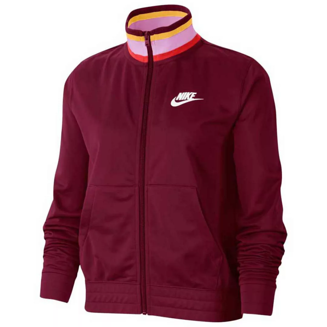 Nike Sportswear Heritage Jacke XS Dark Beetroot / White günstig online kaufen