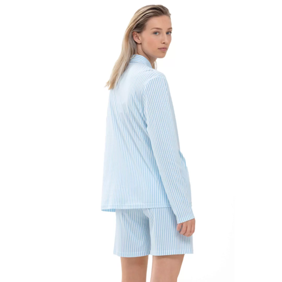 Damen Pyjama Shirt Langarm Sleepsation Bio-baumwolle günstig online kaufen