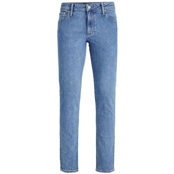 Jack & Jones  Slim Fit Jeans 12242072 CLARK EVAN-BLUE DENIM günstig online kaufen