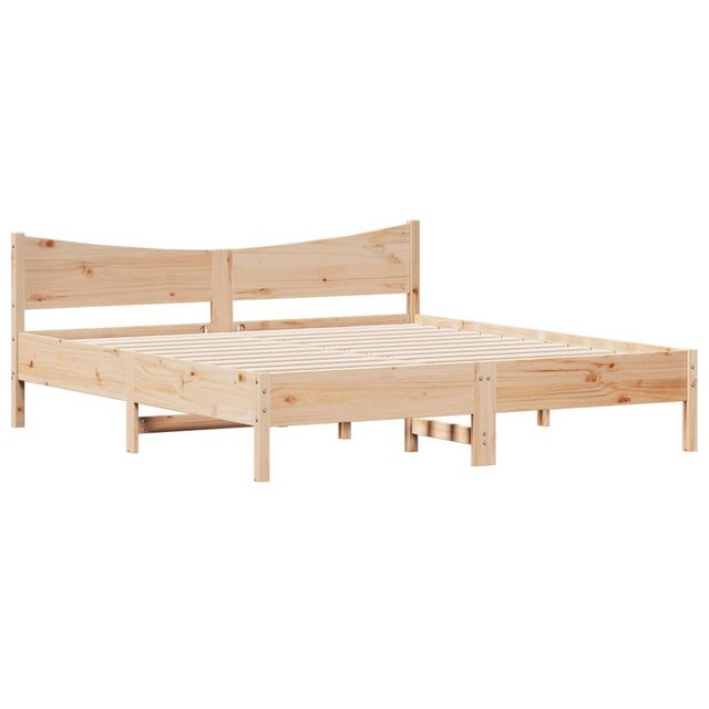 vidaXL Bett Massivholzbett ohne Matratze 200x200 cm Kiefer günstig online kaufen