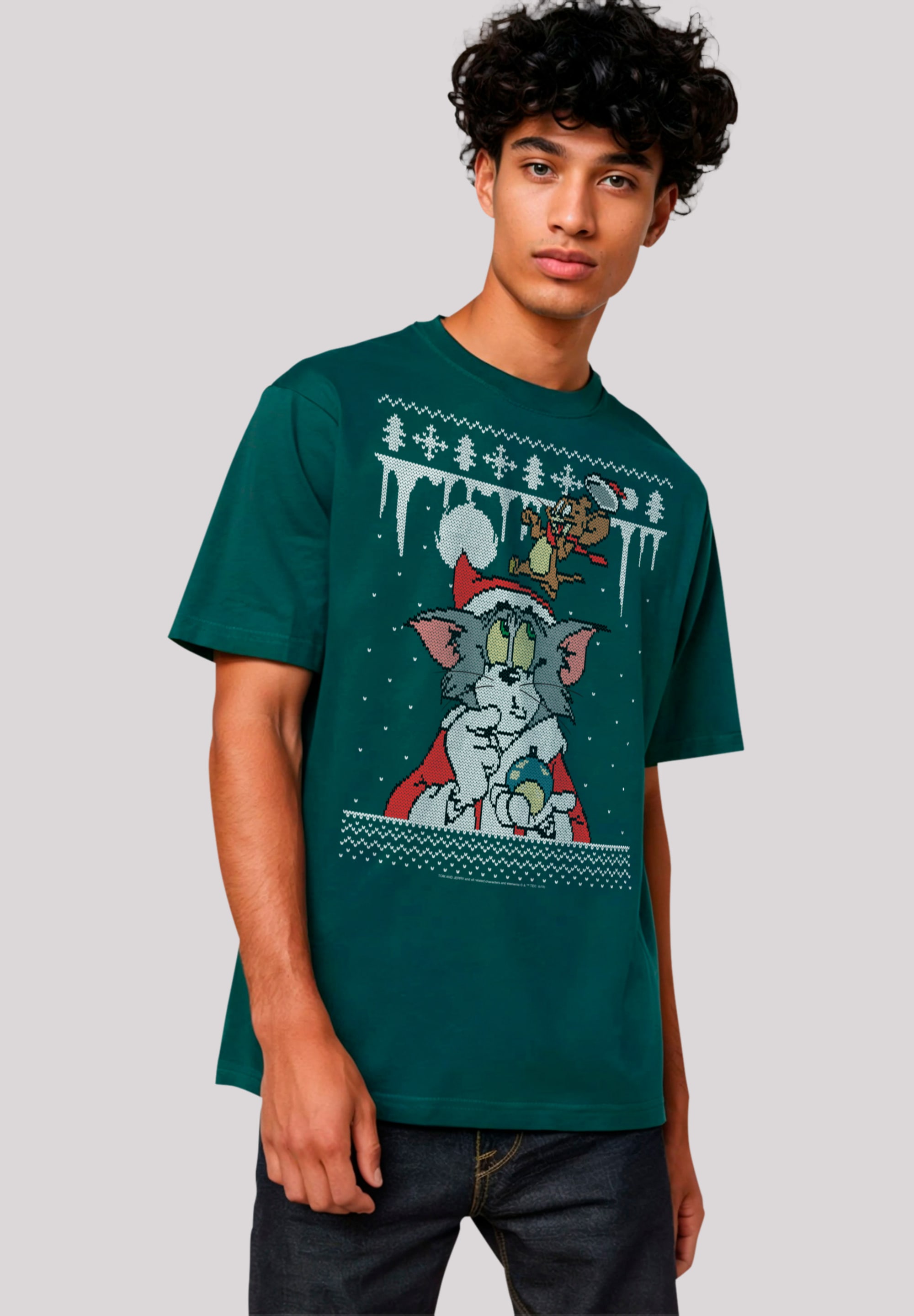 F4NT4STIC T-Shirt "Tom And Jerry Christmas Isle", Premium Qualität günstig online kaufen