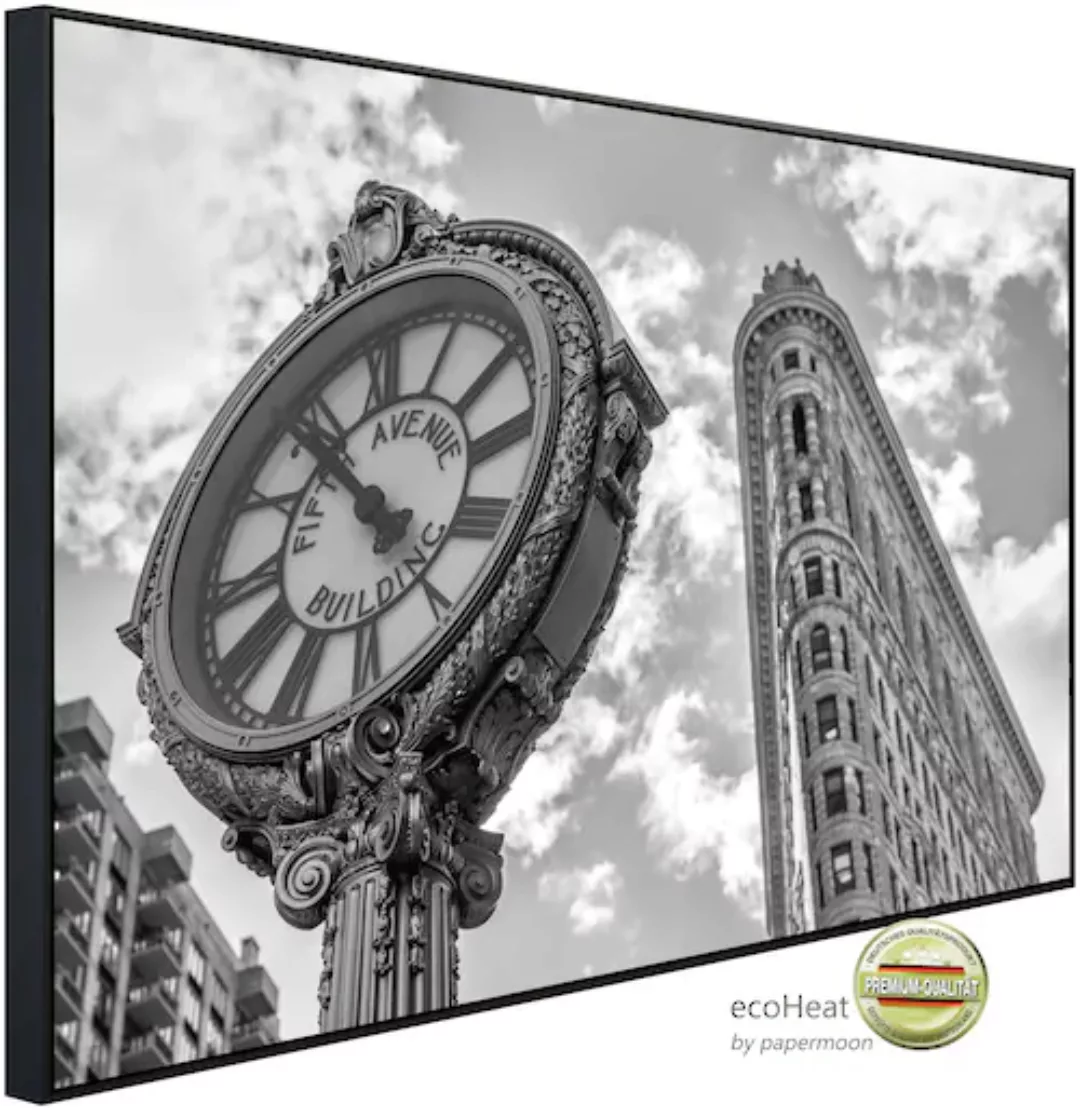 Papermoon Infrarotheizung »New York Schwarz & Weiß«, sehr angenehme Strahlu günstig online kaufen