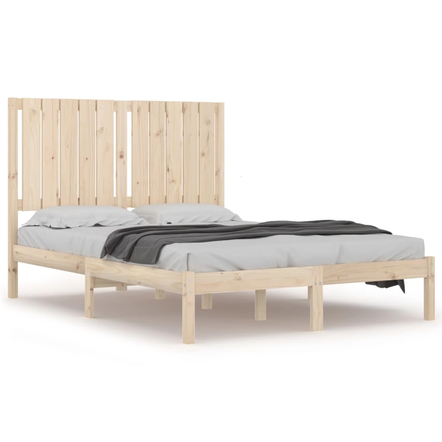 vidaXL Bett Massivholzbett 120x190 cm günstig online kaufen