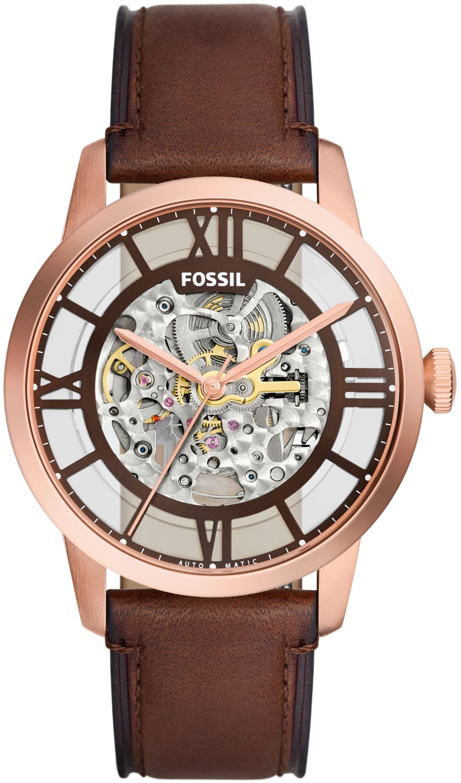 Fossil Automatikuhr TOWNSMAN ME3259, Armbanduhr, Herrenuhr, günstig online kaufen