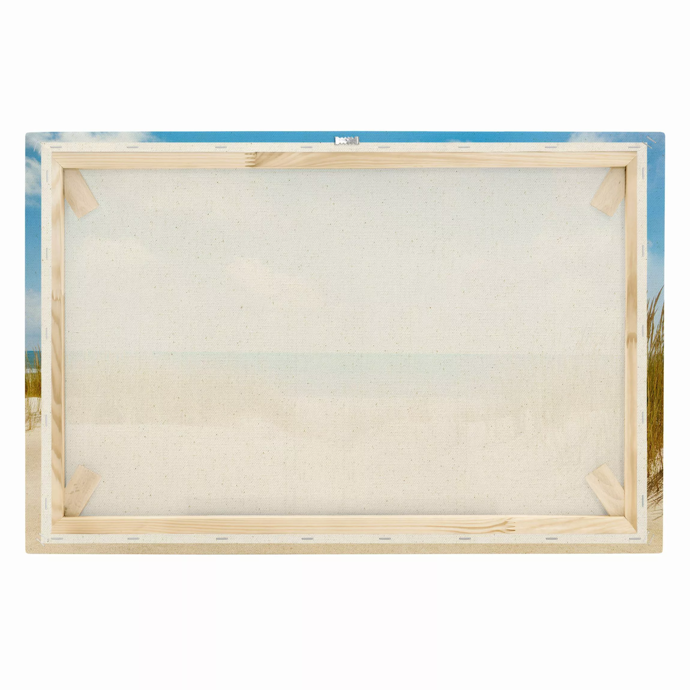 Leinwandbild auf Naturcanvas Strand an der Nordsee günstig online kaufen