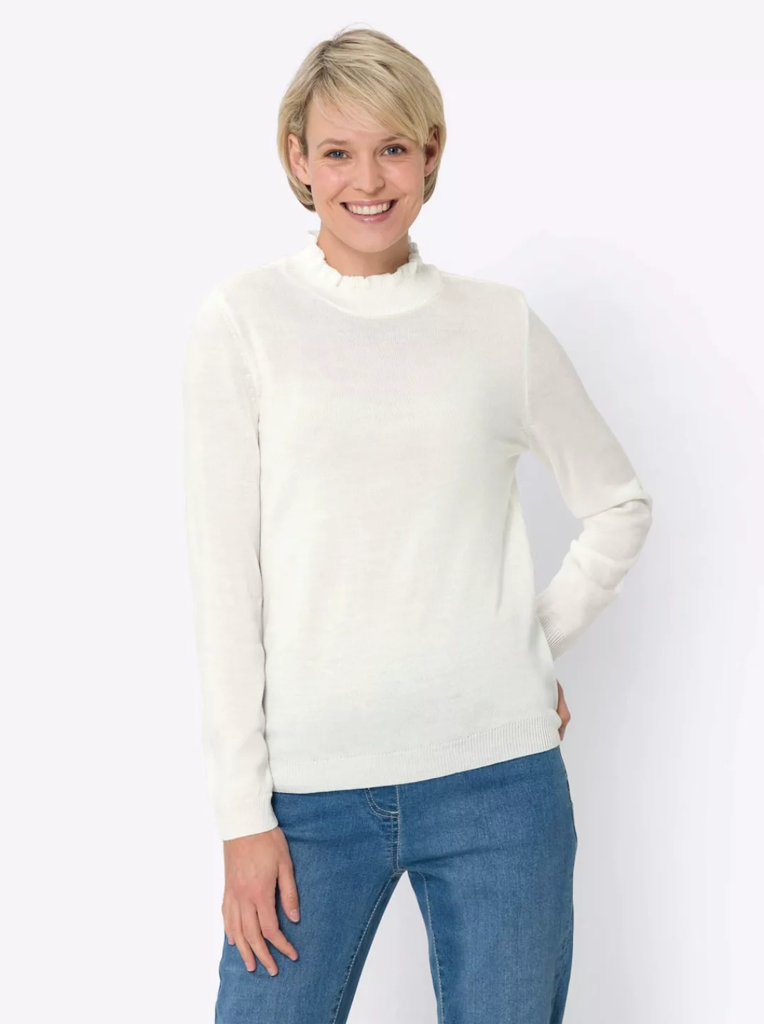 Classic Basics Ajourpullover "Ajour-Pullover" günstig online kaufen