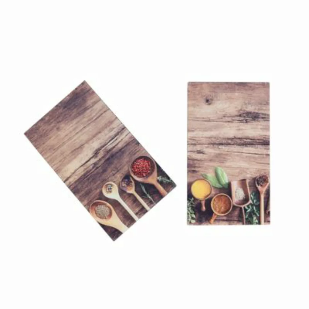 Neuetischkultur Platten Herdabdeckplatten-Set 2-teilig mehrfarbig günstig online kaufen