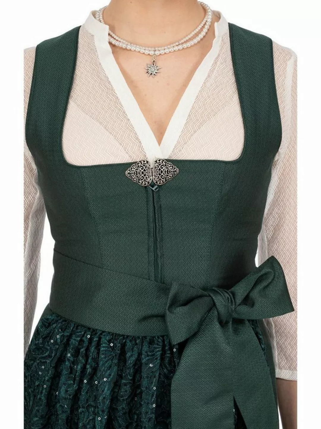 MarJo Dirndl Midi Dirndl 2tlg. - NADESCHA - flaschengrün/smaragd günstig online kaufen