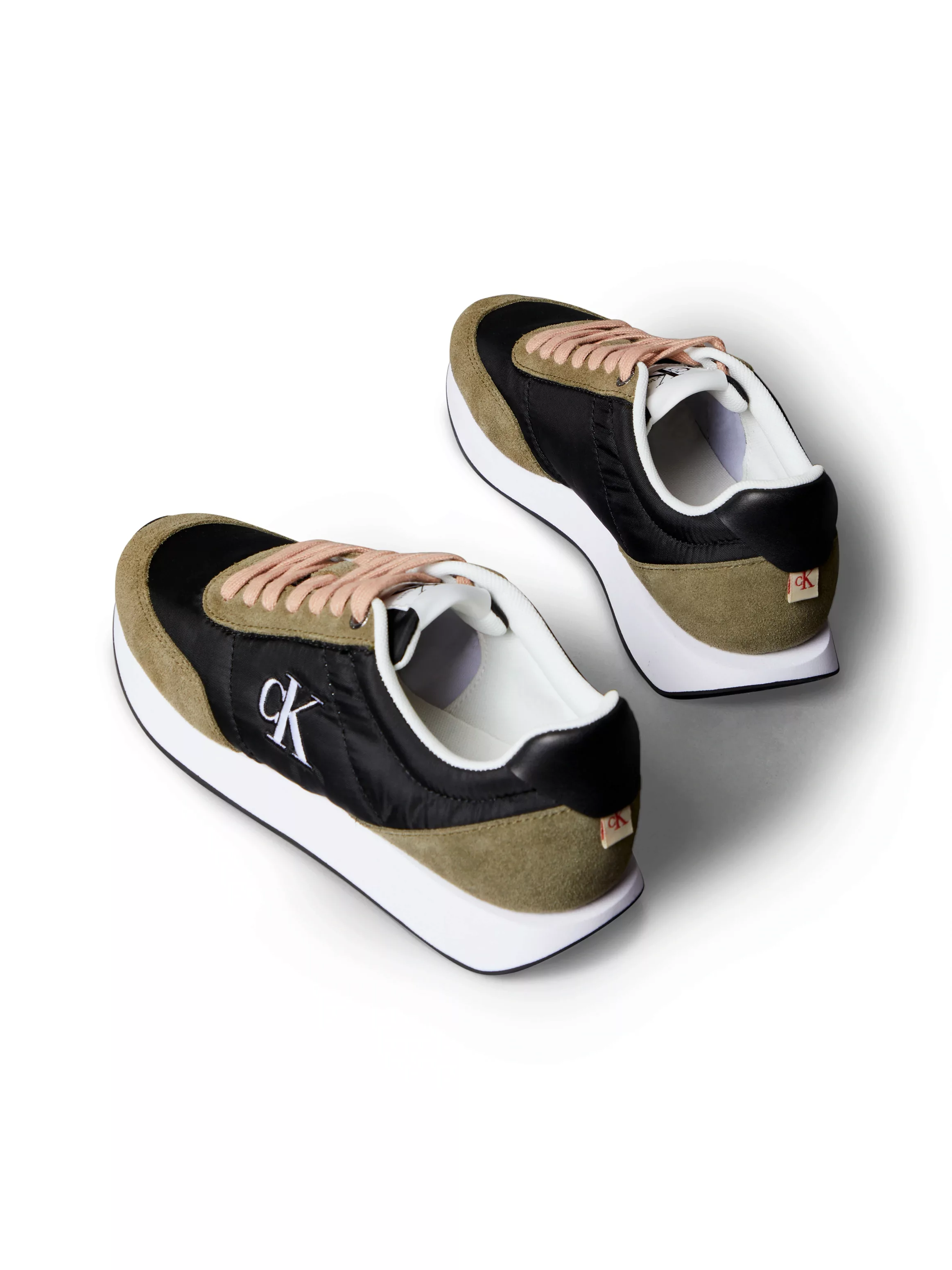 Calvin Klein Jeans Sneaker "RETRO RUNNER ESS MIX MAT", Schnürschuh, Runner- günstig online kaufen