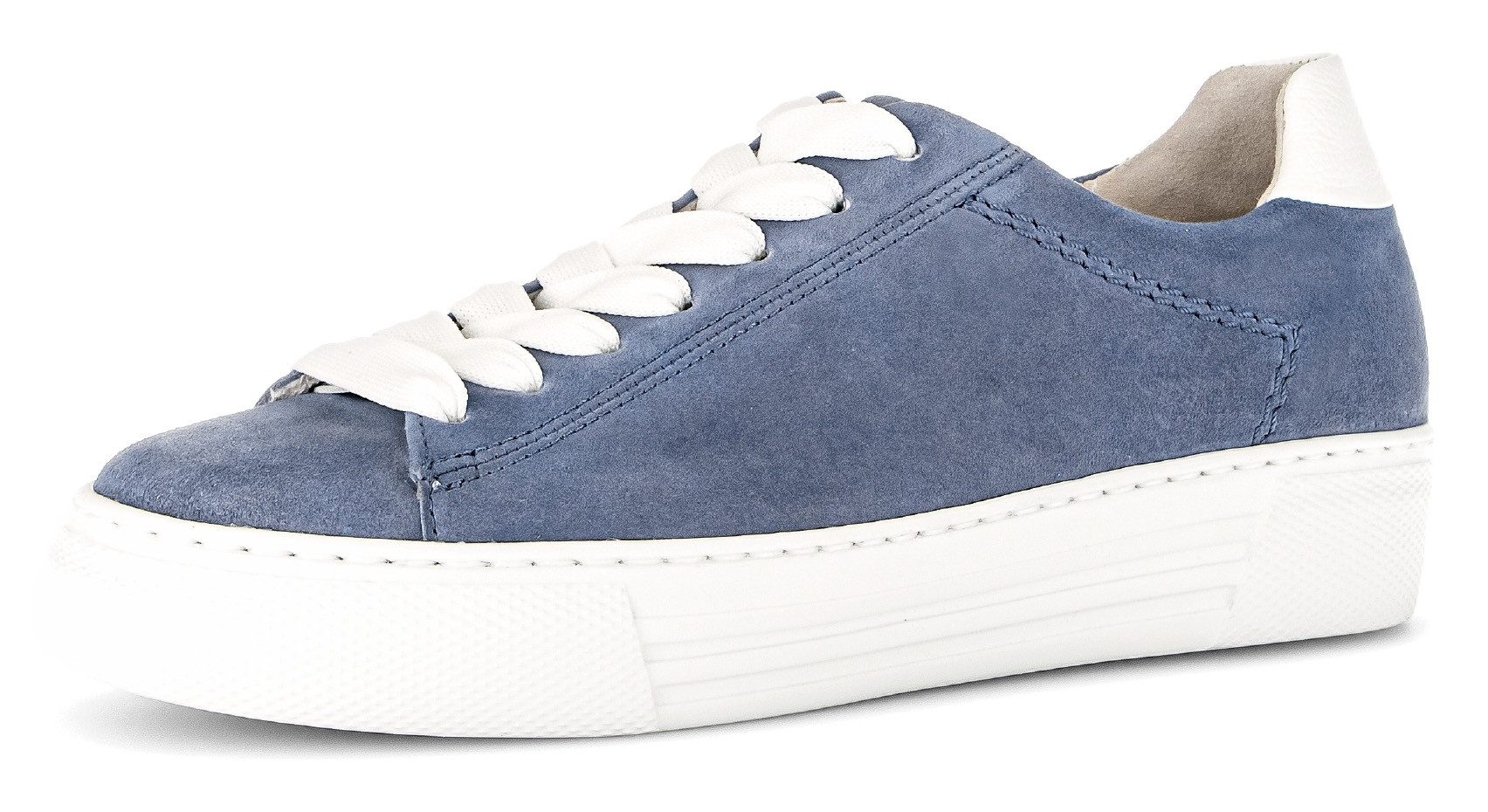 Gabor Plateausneaker "FLORENZ", Freizeitschuh, Halbschuh, Schnürschuh mit Z günstig online kaufen