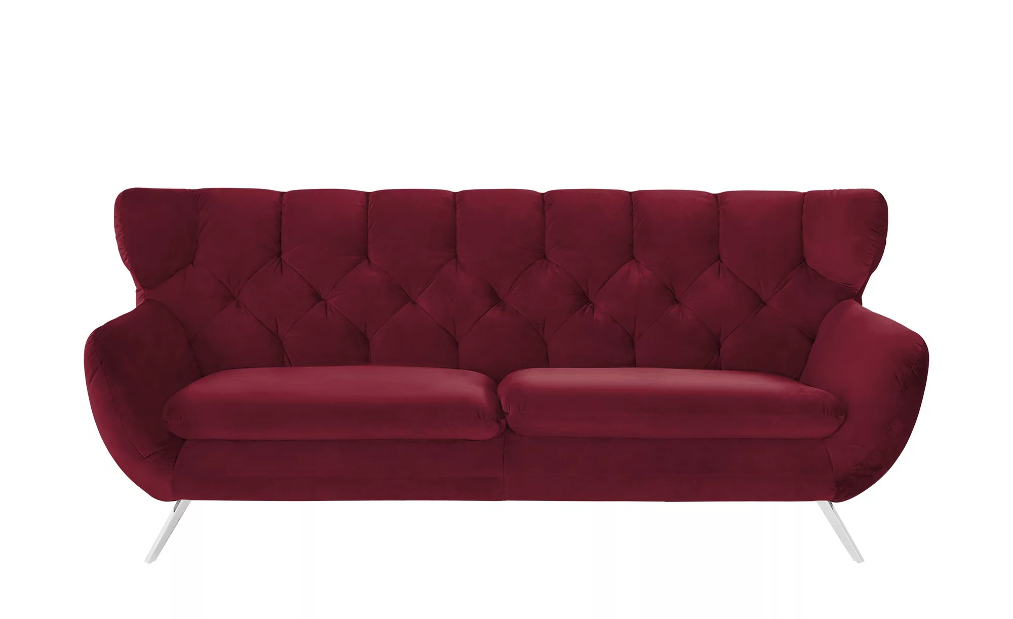 Jette Home Sofa  Caldara ¦ rot ¦ Maße (cm): B: 225 H: 94 T: 95.0 Polstermöb günstig online kaufen