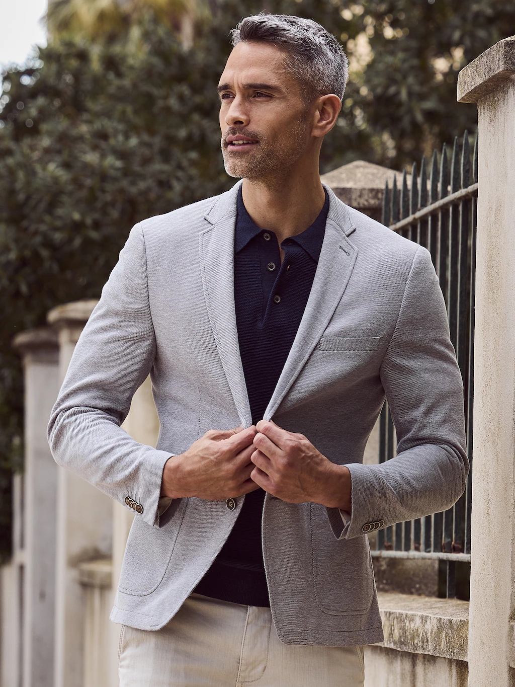 LERROS Jerseysakko "LERROS Jersey Blazer" günstig online kaufen