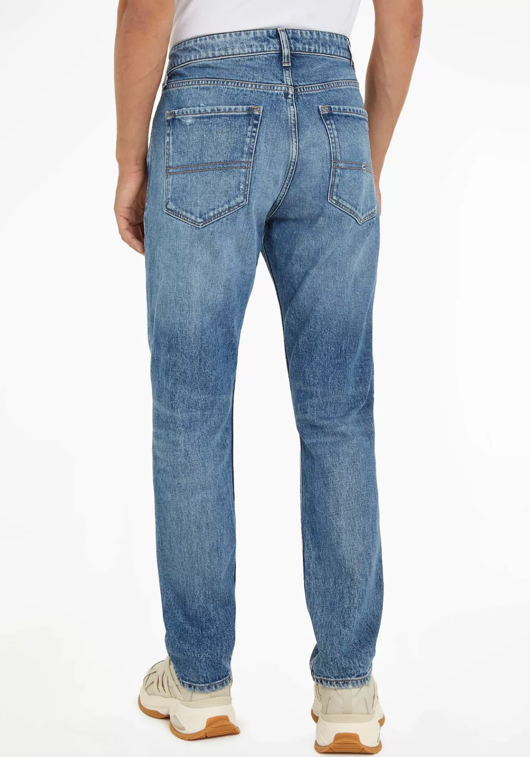Tommy Jeans Slim-fit-Jeans "SCANTON Y", mit Used-Effekten günstig online kaufen