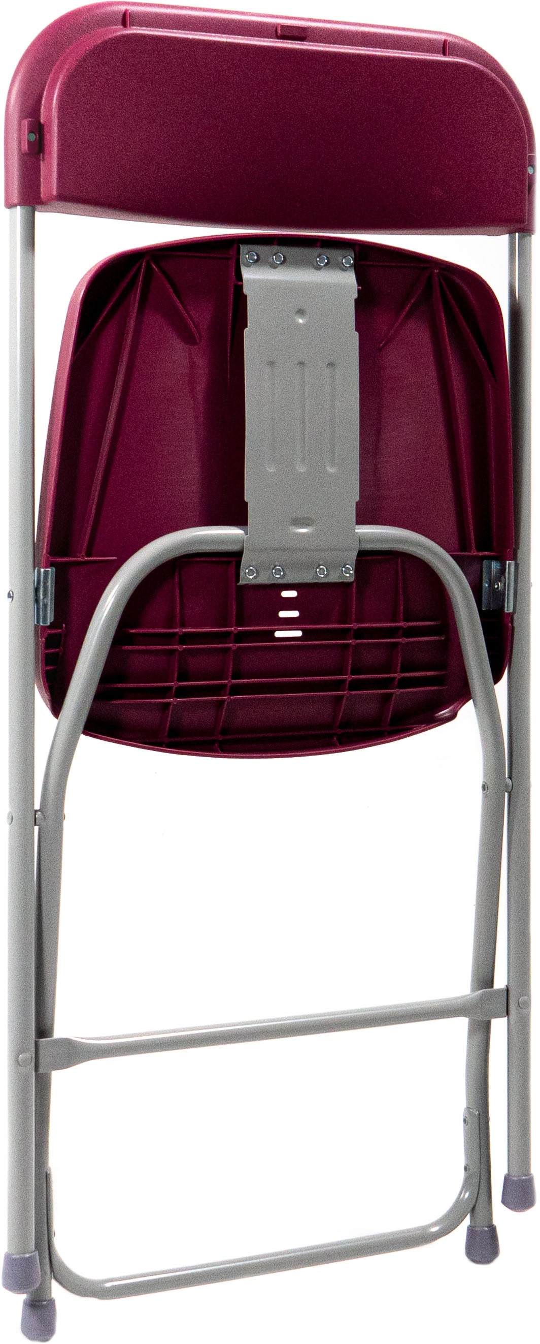 Essentials Klappstuhl "Budget", 1 St., grau/bordeaux günstig online kaufen