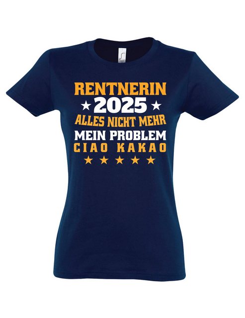 Youth Designz Print-Shirt Damen T-shirt Rentnerin 2025 Aufdruck lustig Gesc günstig online kaufen