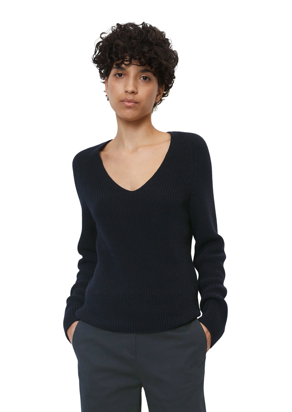 Marc OPolo Strickpullover "aus Organic Cotton-Qualität" günstig online kaufen