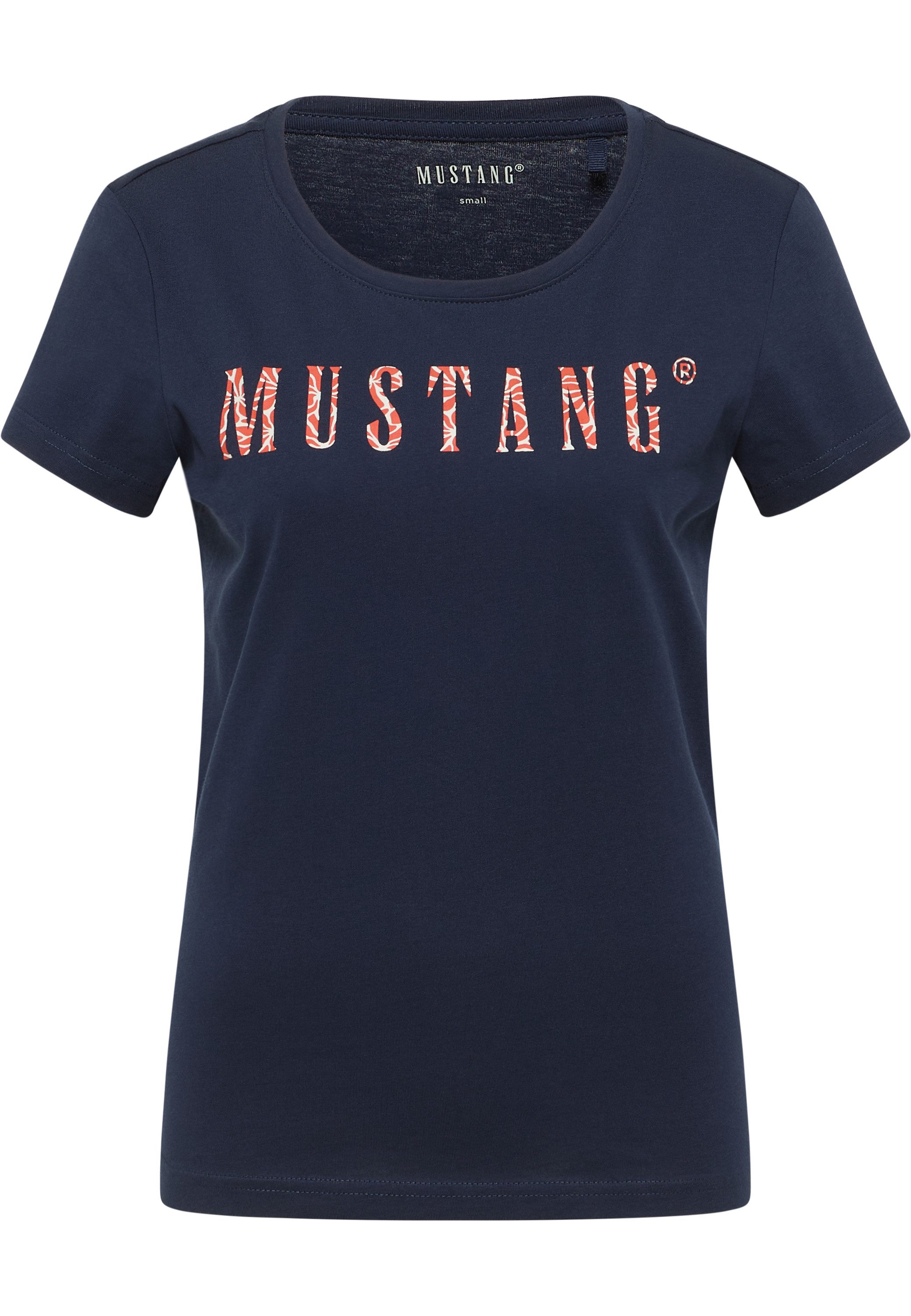 MUSTANG Kurzarmshirt "Damen Style Alma" günstig online kaufen