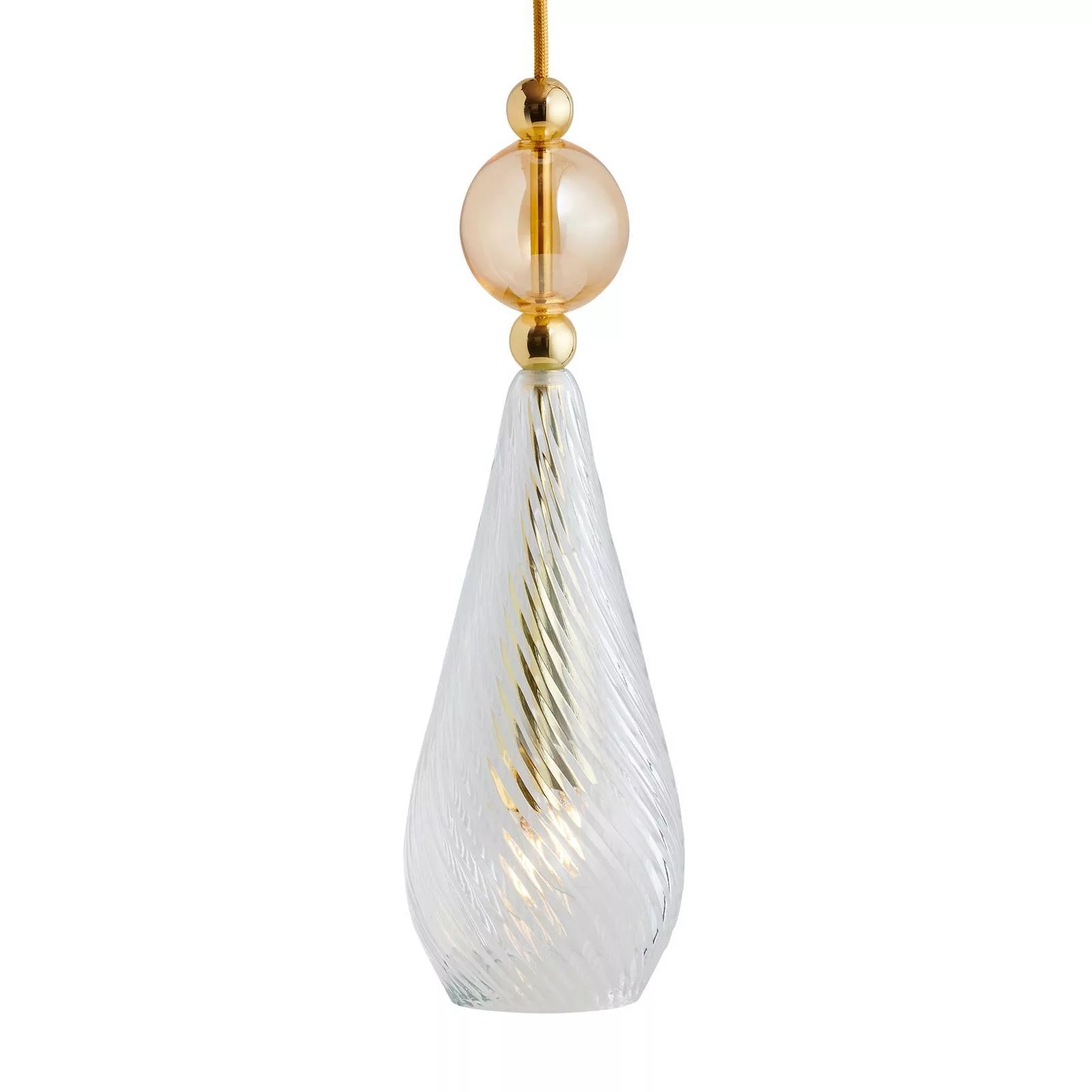 EBB & FLOW Smykke M gold crystal swirl gold-rauch günstig online kaufen