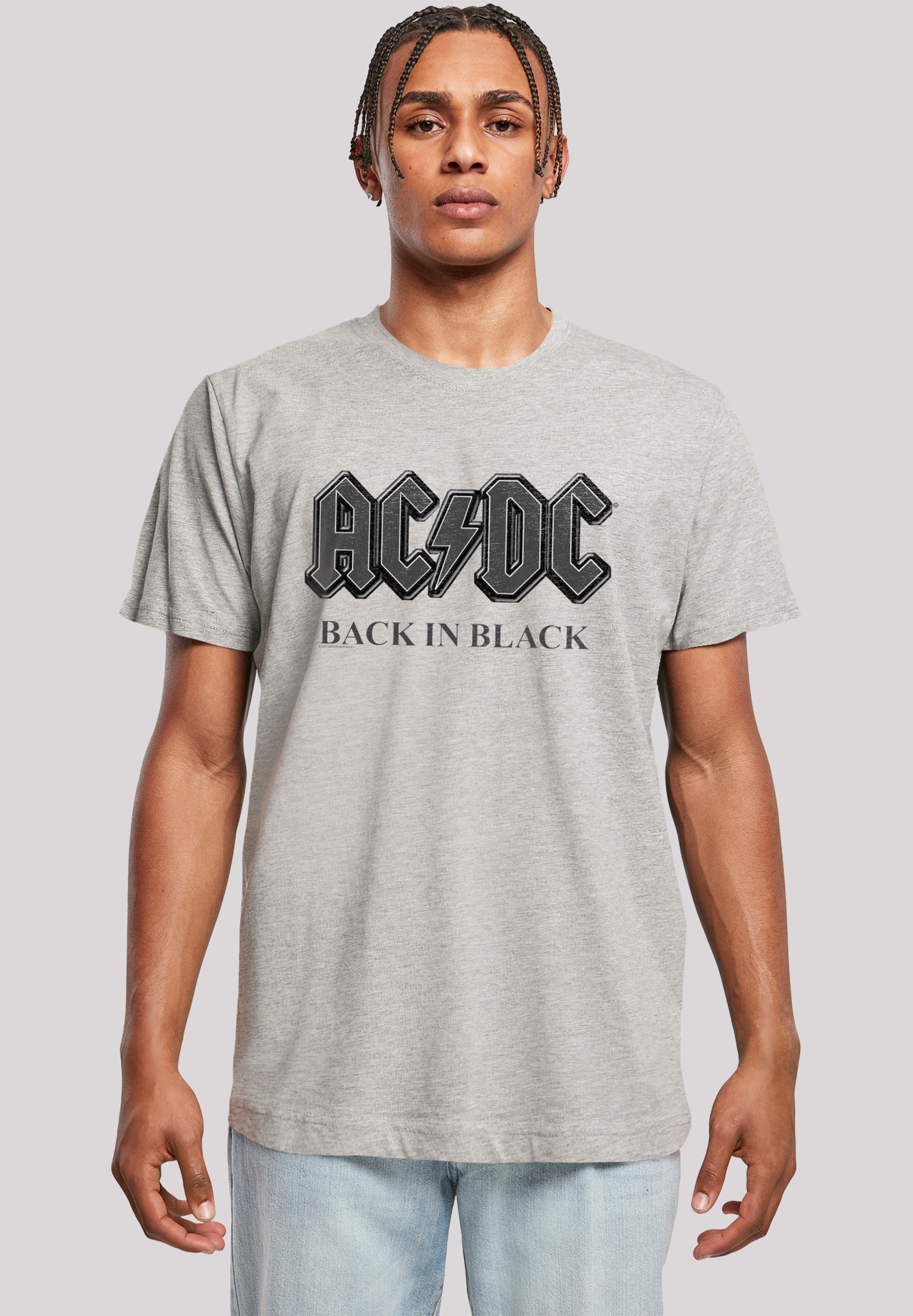 F4NT4STIC T-Shirt "ACDC Back in Black", Premium Qualität günstig online kaufen