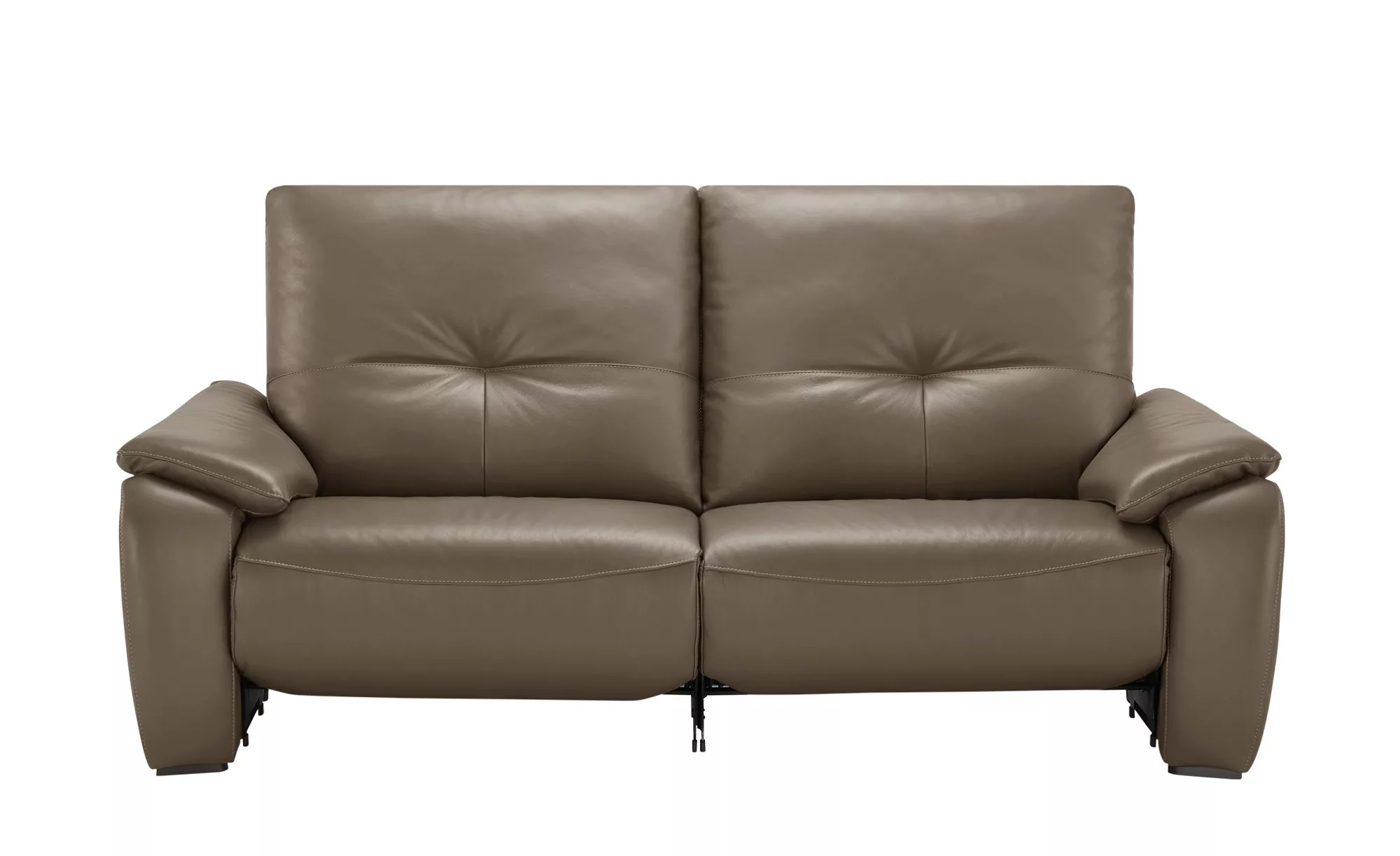 Wohnwert Sofa  aus Echtleder Halina ¦ braun ¦ Maße (cm): B: 205 H: 98 T: 98 günstig online kaufen