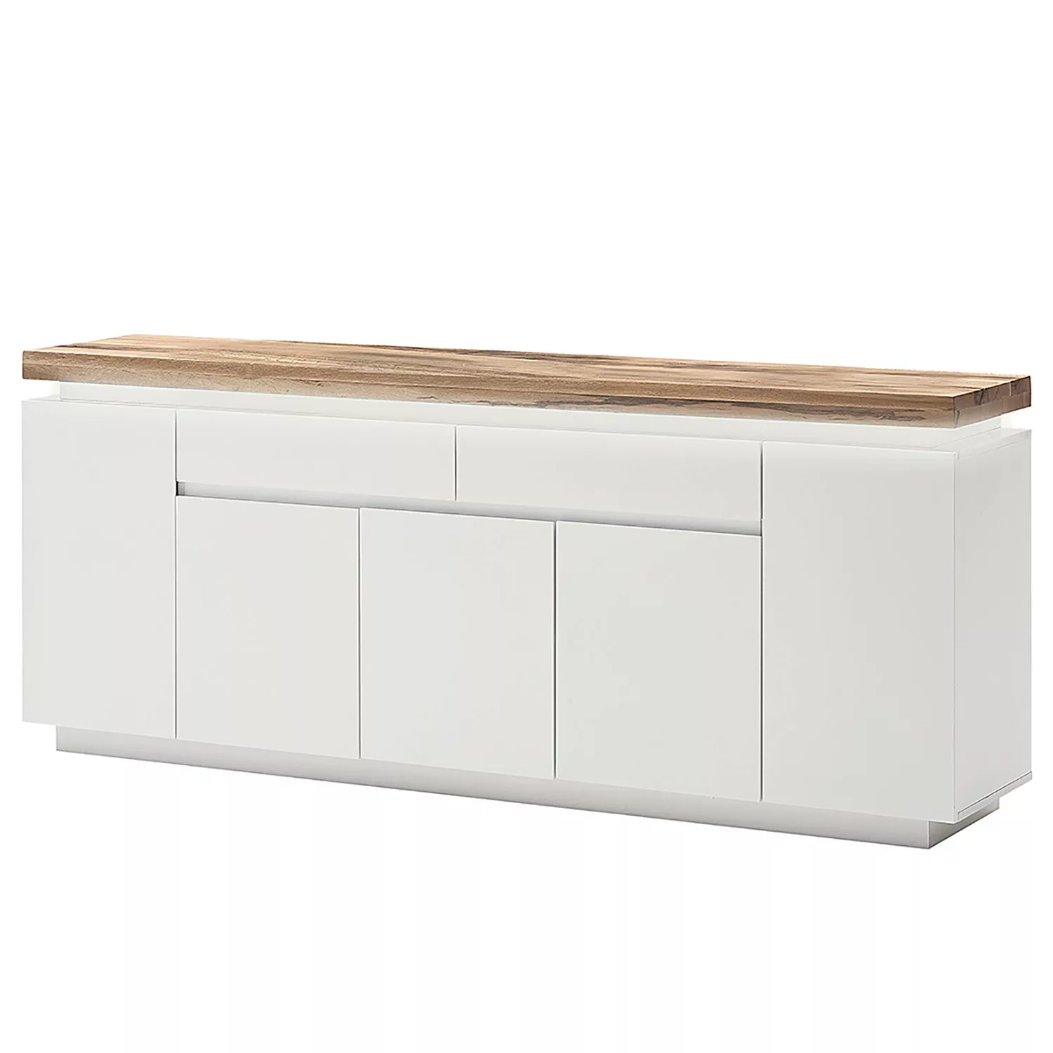 MCA furniture Sideboard "Romina", mit LED Beleuchtung weiß dimmbar, inkl. F günstig online kaufen