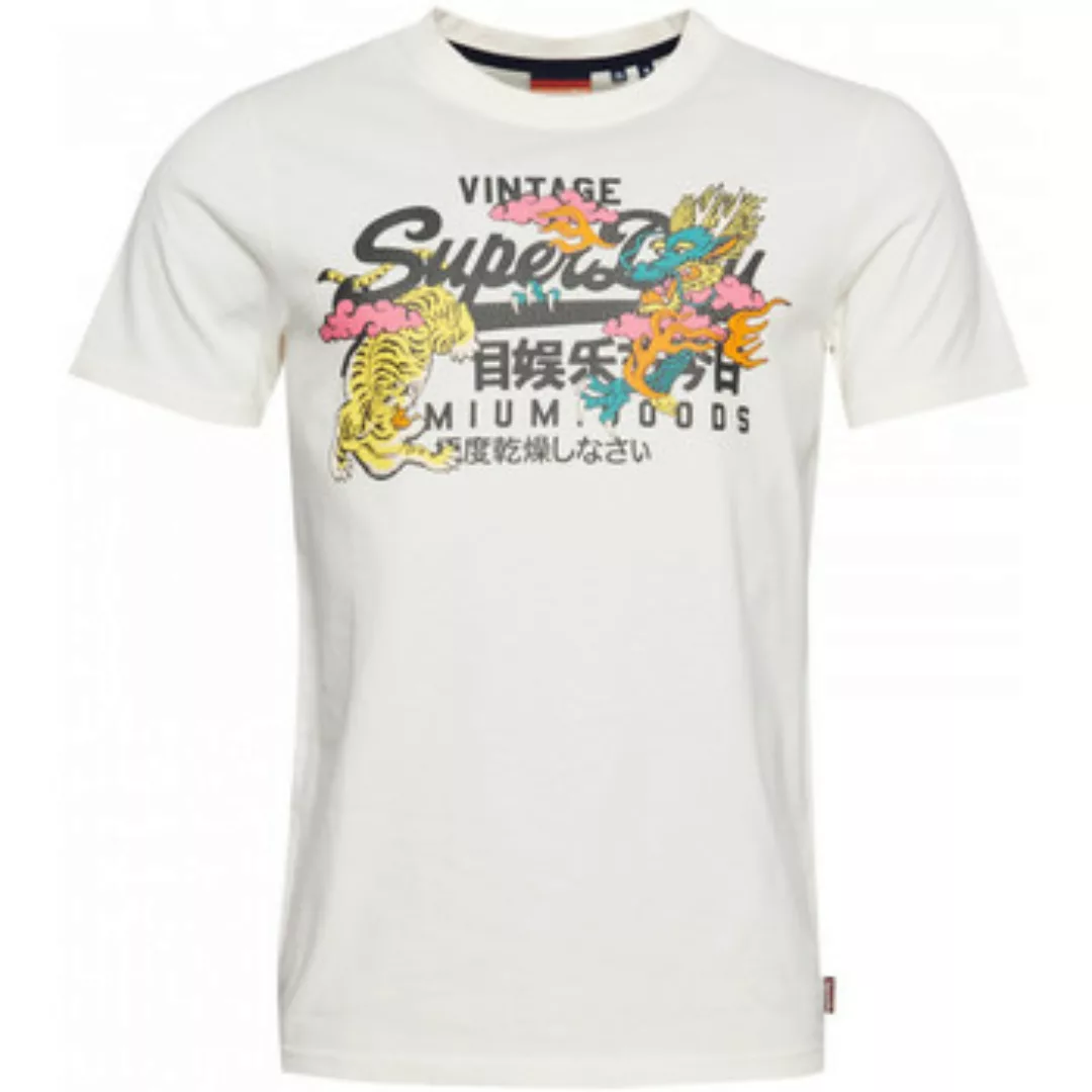 Superdry  T-Shirts & Poloshirts Vintage vl narrative günstig online kaufen