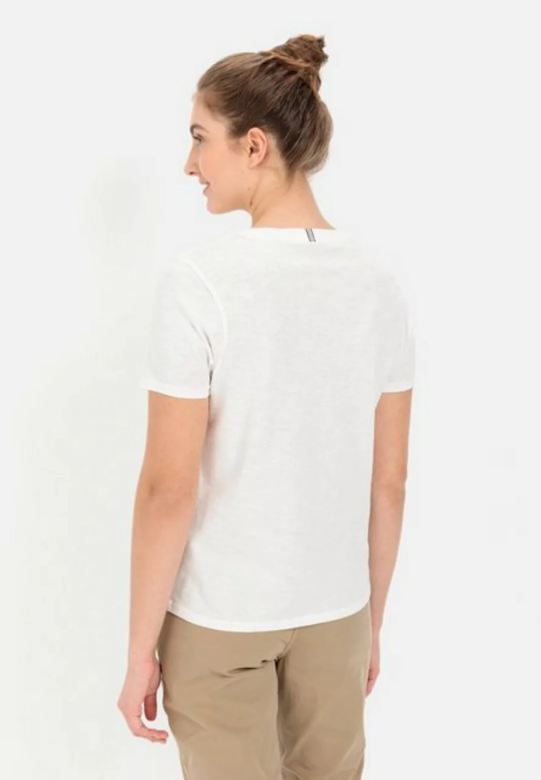 camel active Print-Shirt aus nachhaltigem Organic Cotton günstig online kaufen