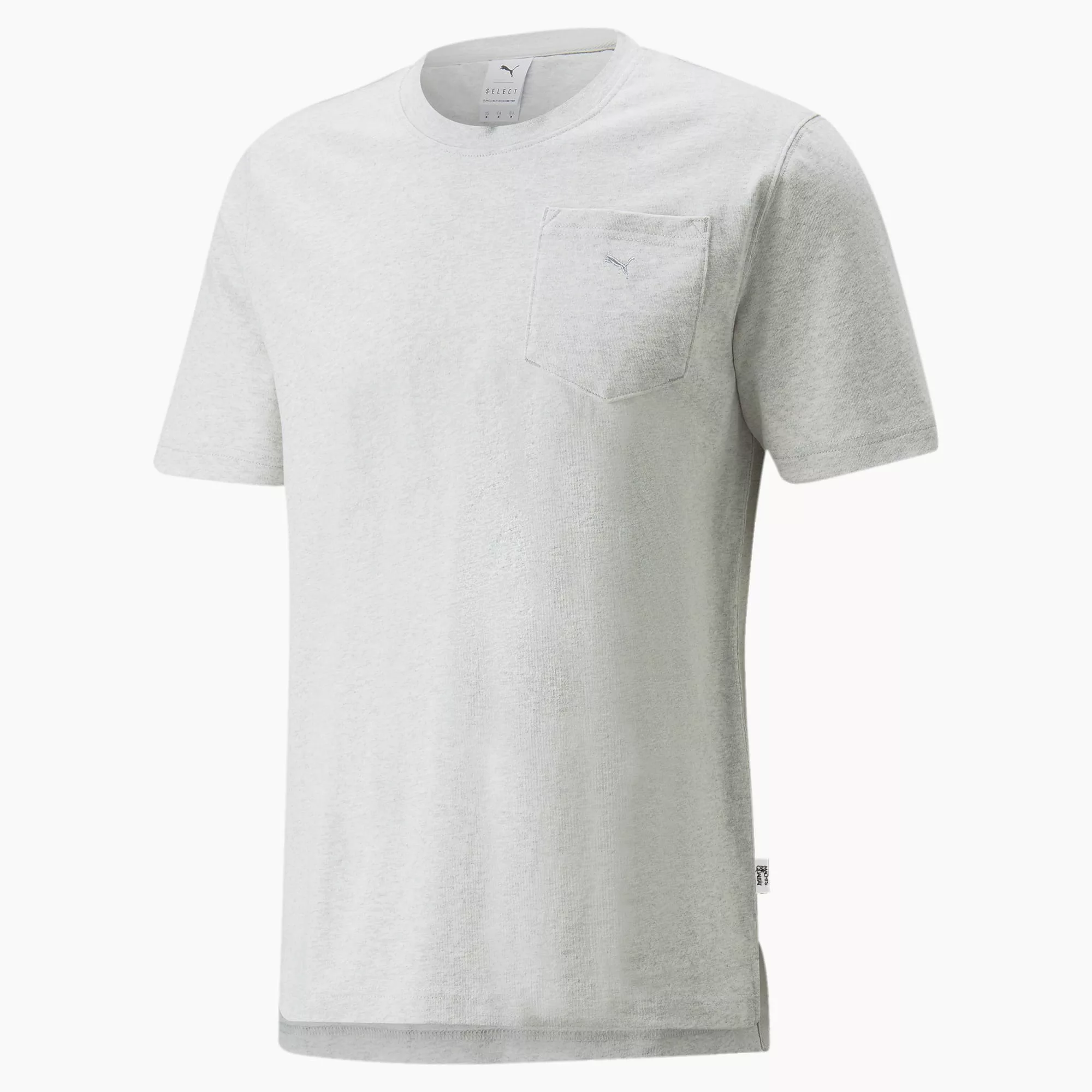 PUMA MMQ T-Shirt mit Tasche Für Herren | Mit Heide | Grau | Größe: XXL günstig online kaufen
