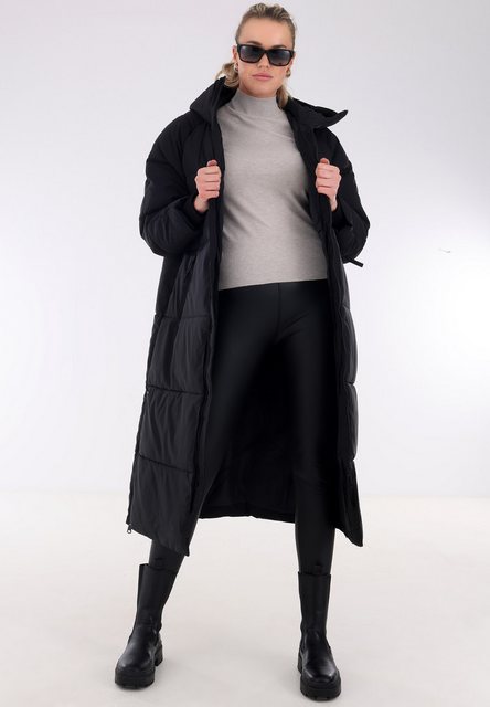 YC Fashion & Style Wintermantel Oversized Steppmantel mit XXL-Kapuze Basic günstig online kaufen