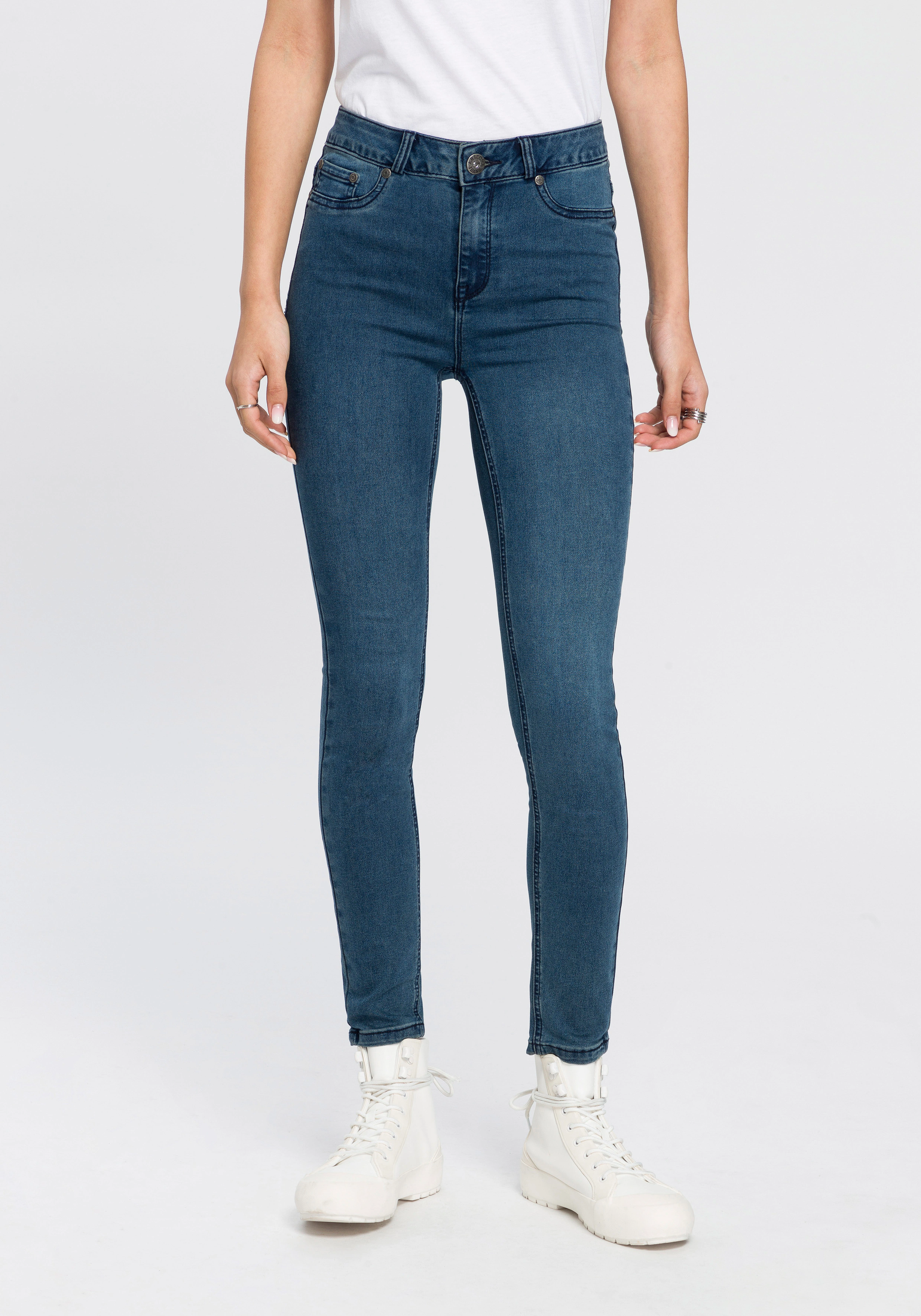 Arizona Skinny-fit-Jeans "Ultra Stretch", High Waist günstig online kaufen